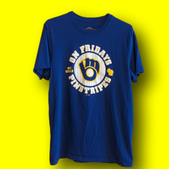 MILWAUKEE Brewers baseball tee - Picture 1 of 2